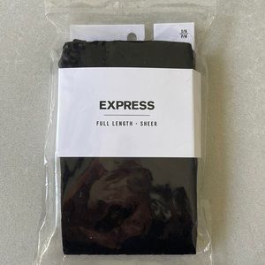 Express full length sheer tights